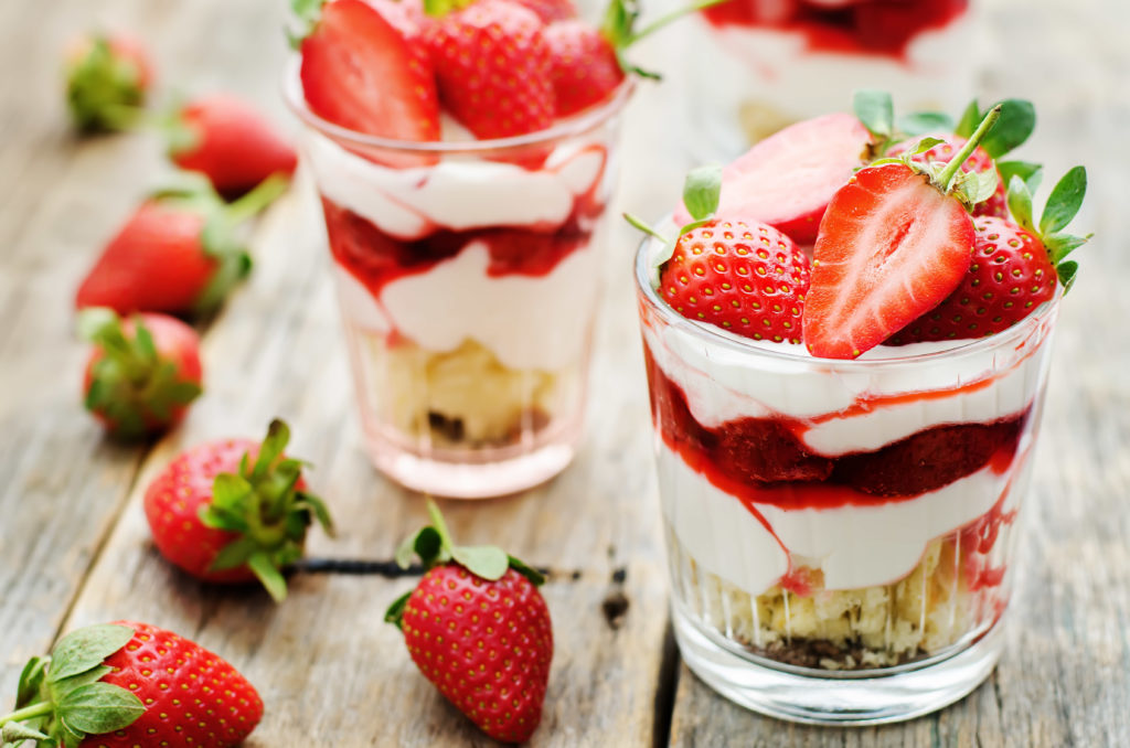 Strawberry Shortcake Cups - The Preppy Hostess